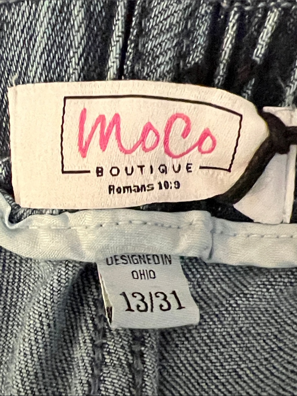 NWT MoCo wide leg jeans. Size 13/31 - Picture 2 of 9